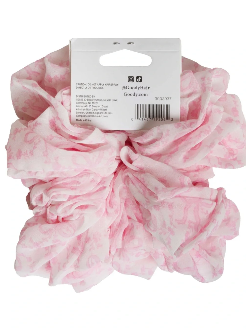 LoveShackFancy x Goody XL Oversized Chiffon Scrunchie 🎀 Coquette Bow 🎀 NEW